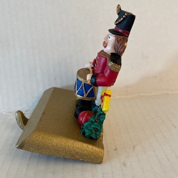 Stocking holder soldier Tin soldier traditional Christmas heavy - Picture 9 of 10